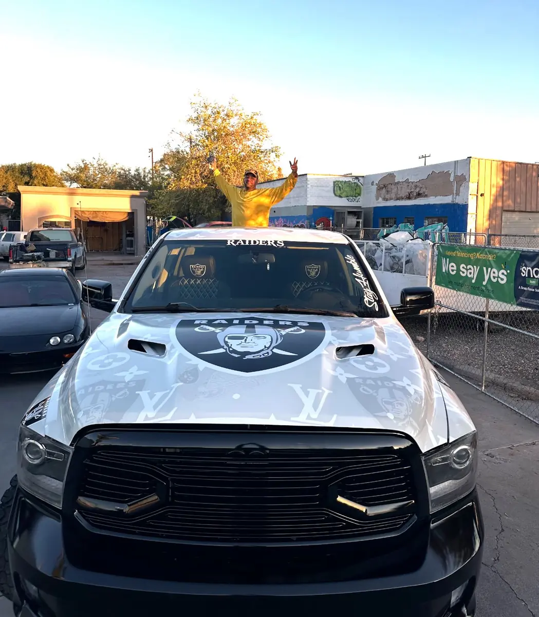Customer Ford Bronco vehicle wrap