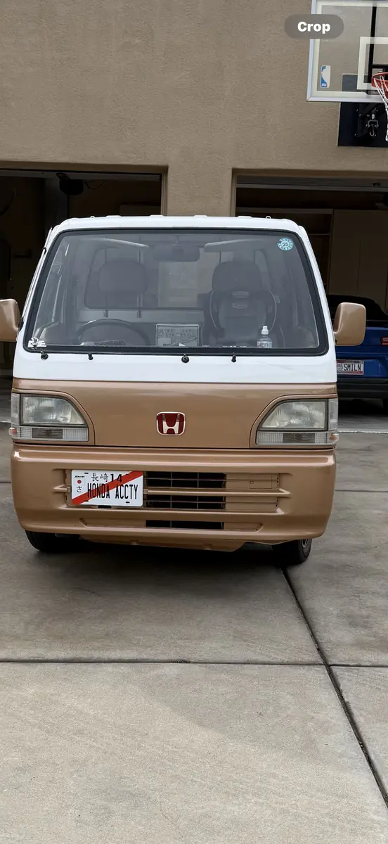 Honda Acty kei mini truck, customer vehicle wrap
