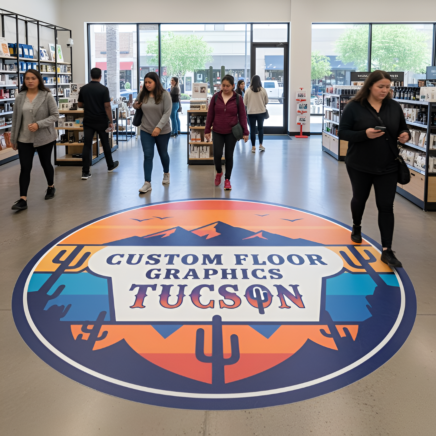 Custom Floor Graphics Tucson